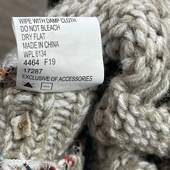 MUK LUKS Jamie Sweater Boots Women's Size 10 Neutral Colors Fall Fashion Slouchy - Picture 8 of 8